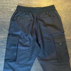 Illvzn Pants New Mens Illvzn Black Jogger With Cargo Pockets